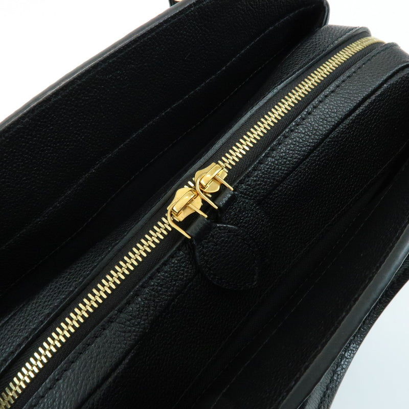Louis Vuitton Vosges Whipstitch Monogram Empreinte Leather Black Bag