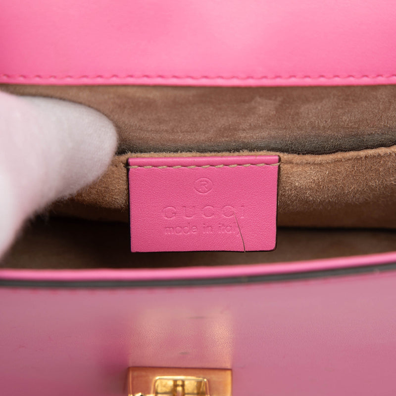Mini Calfskin Web Sylvie Chain Crossbody - Image 5
