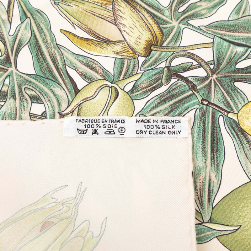 Passiflores Silk Scarf 90 - Image 2