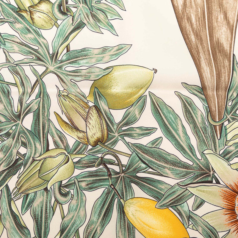 Passiflores Silk Scarf 90 - Image 3