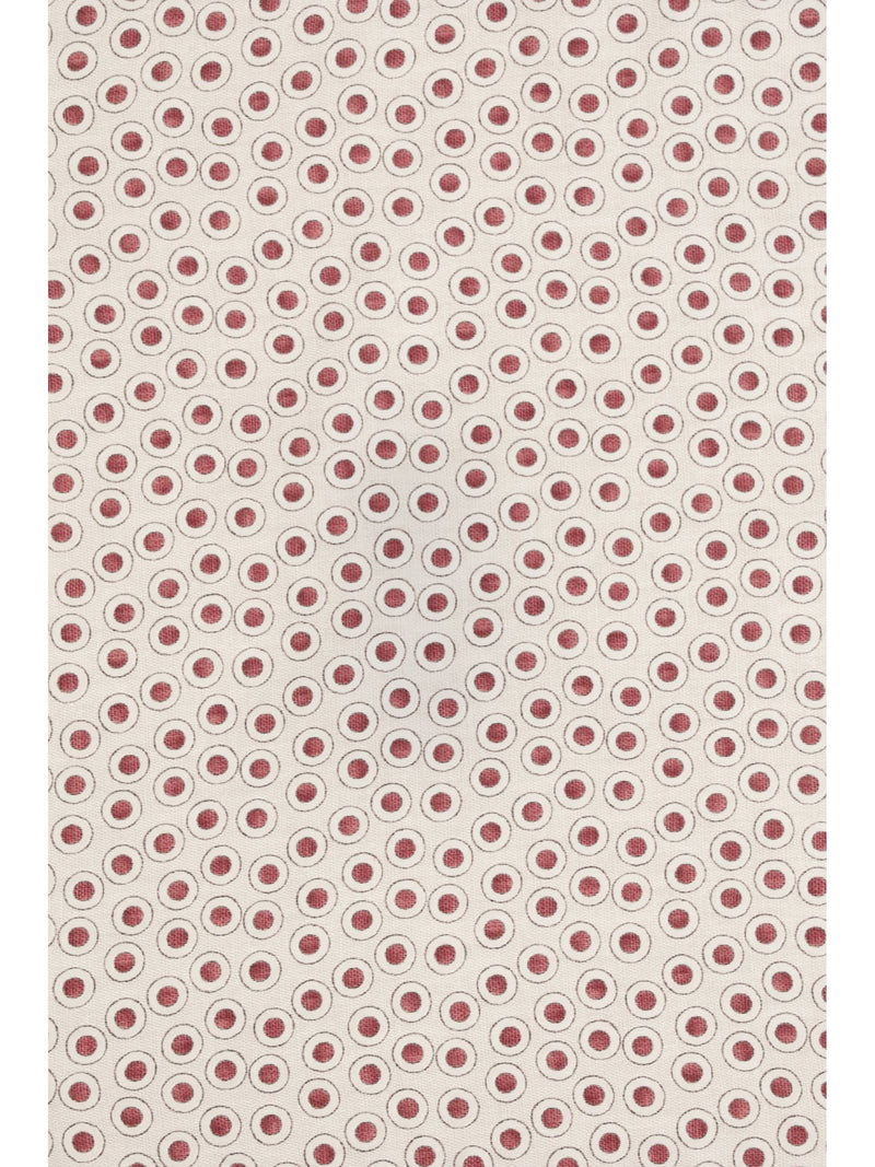 Brunello Cucinelli Silk Polka-Dot Pocket Square — Red Scarfs