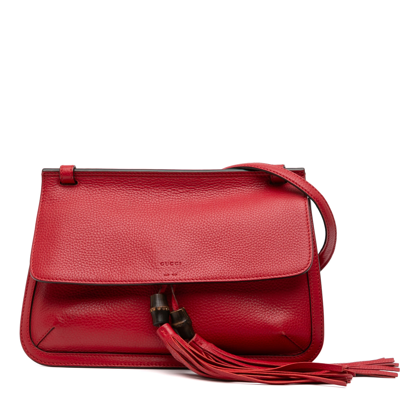 Medium Leather Bamboo Daily Crossbody - Image 1