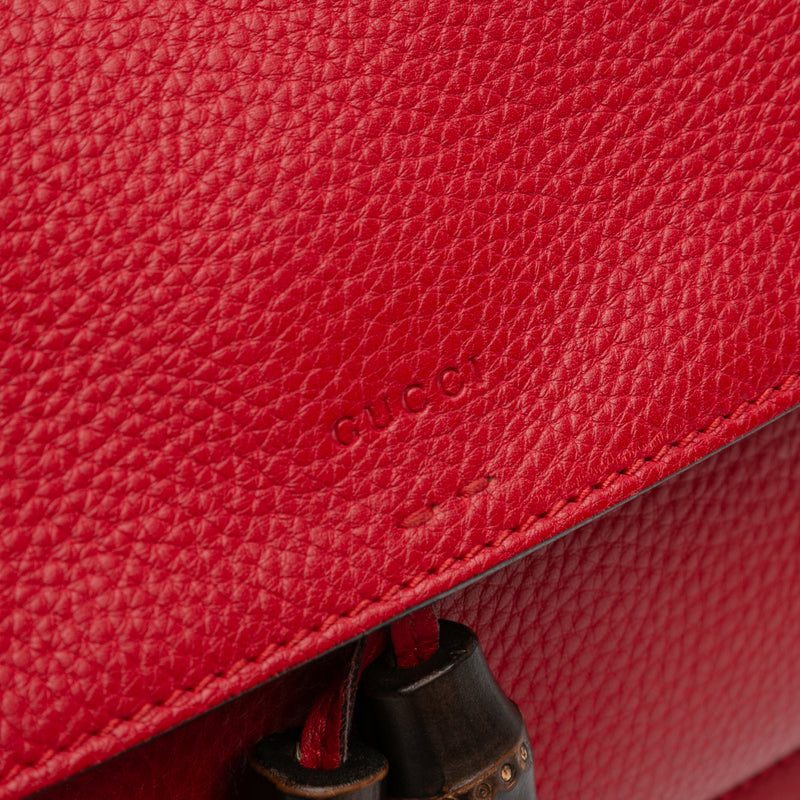 Medium Leather Bamboo Daily Crossbody - Image 6