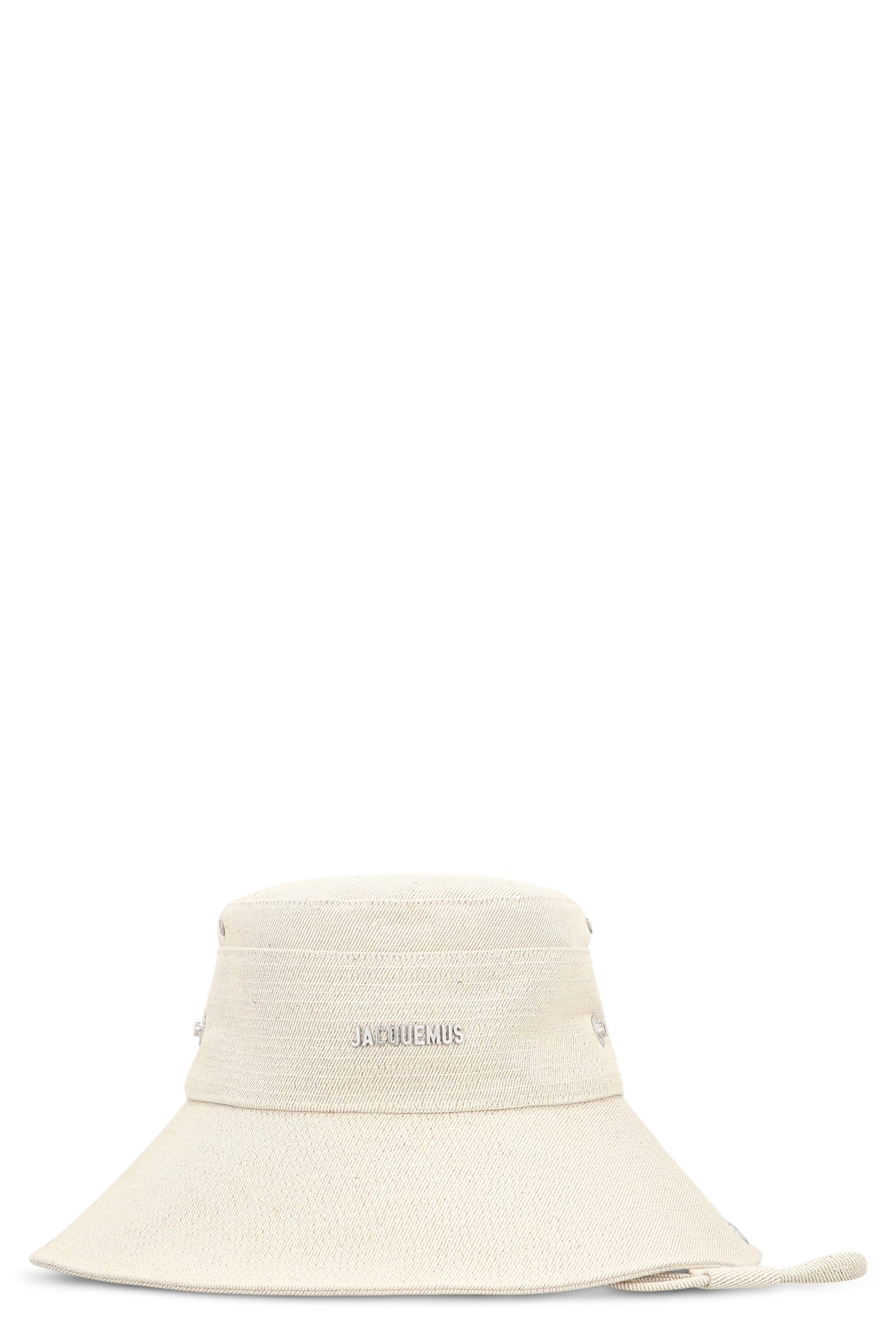 Jacquemus 25eacu00721aw00595 Cotton Fisherman Bucket Hat — Beige