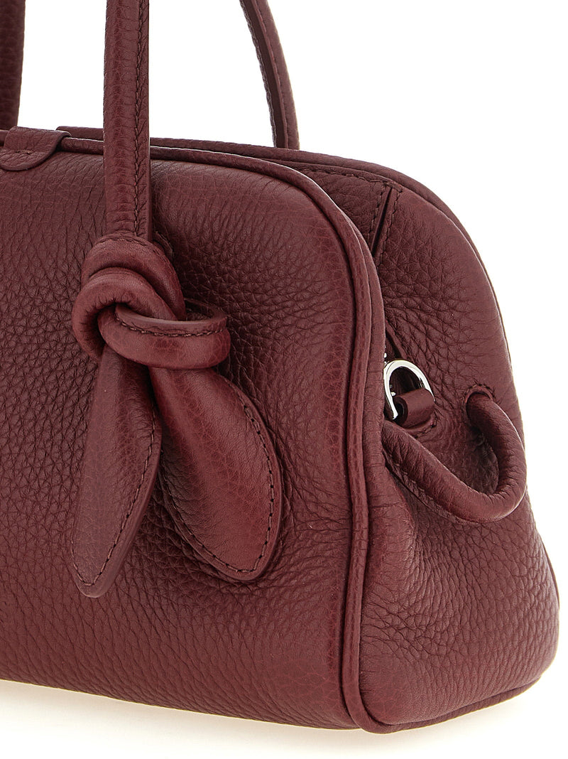 Jacquemus Top Handle Bag — Burgundy