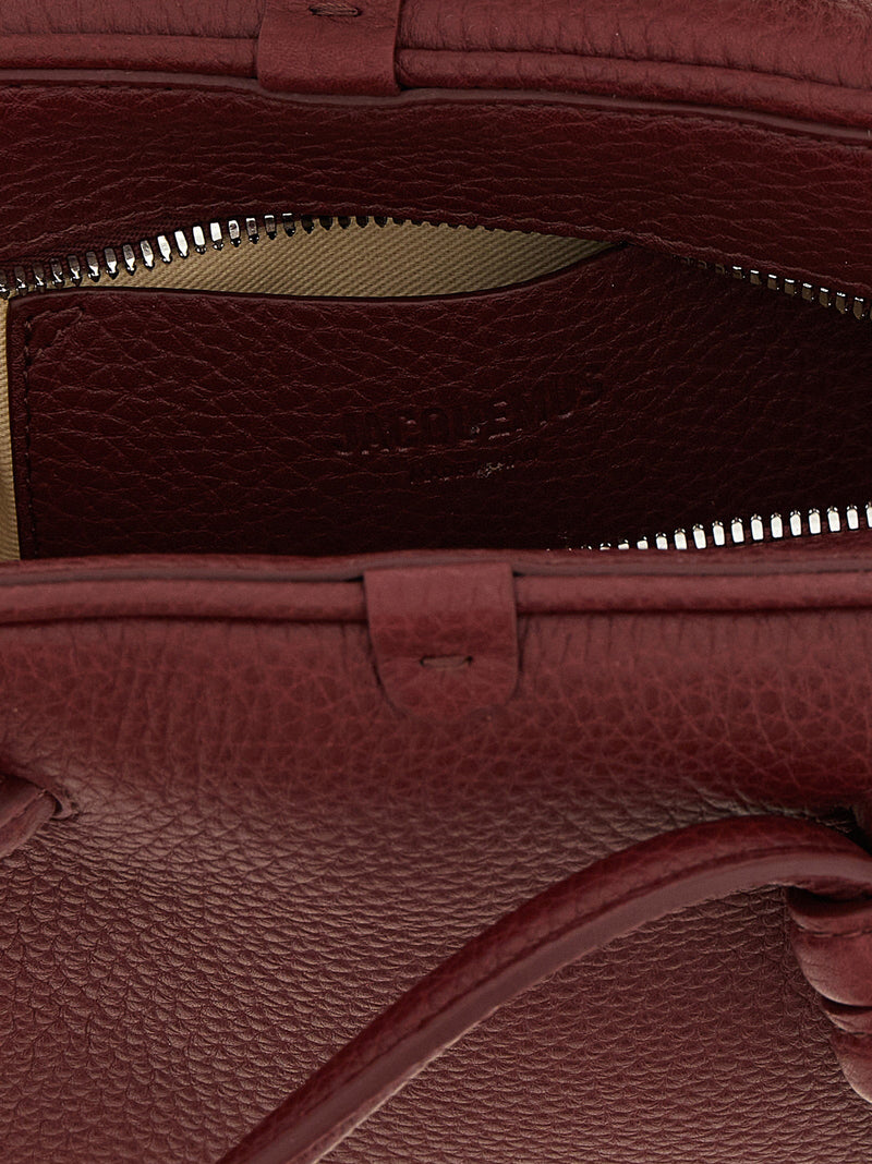 Jacquemus Top Handle Bag — Burgundy