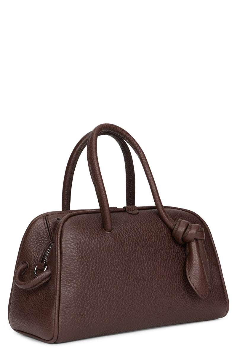 Jacquemus Shoulder Bag — Brown Leather