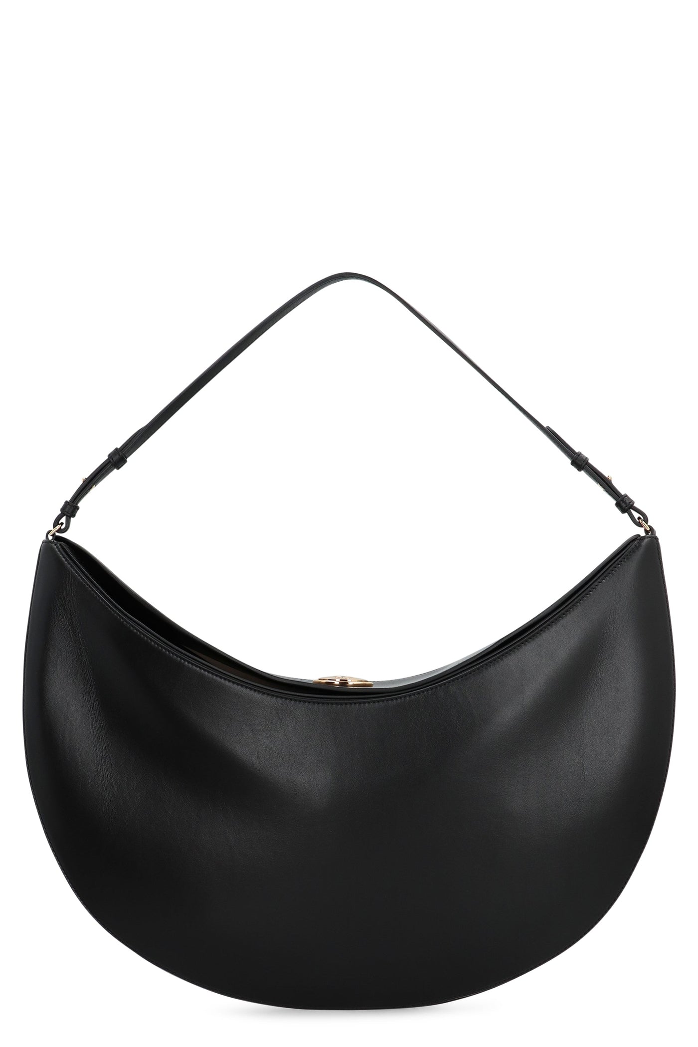 Jacquemus Hobo Bag — Black Calf Leather