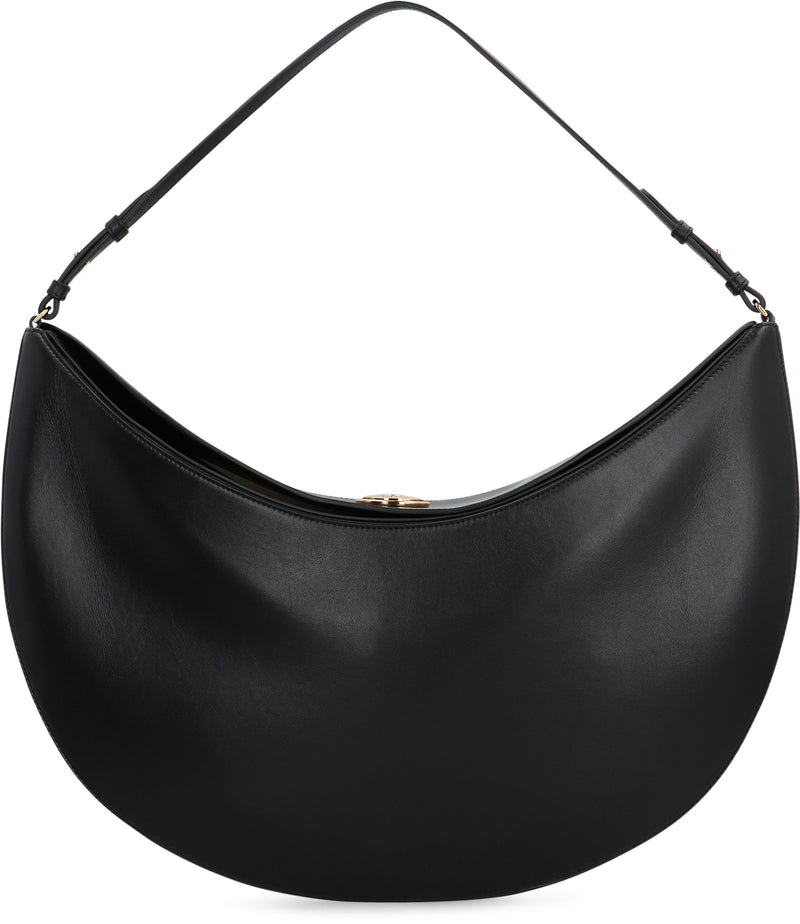 Jacquemus Hobo Bag — Black Calf Leather