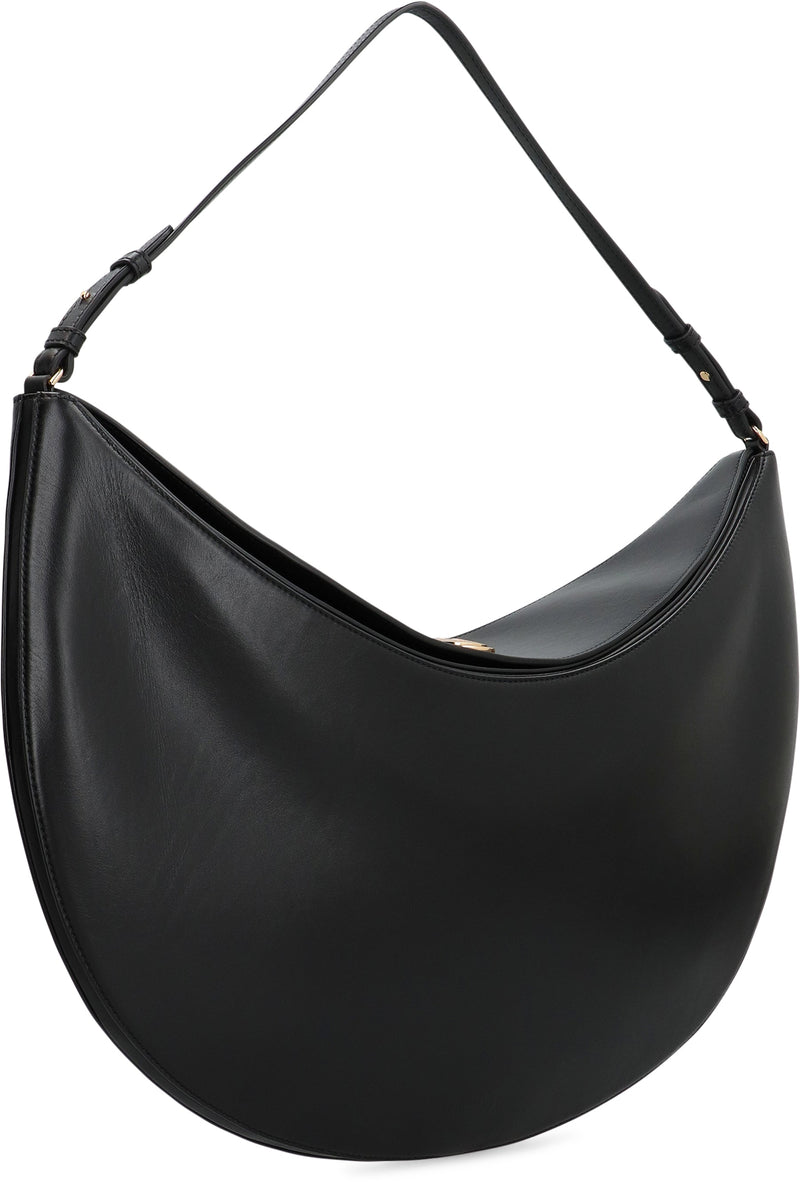 Jacquemus Hobo Bag — Black Calf Leather