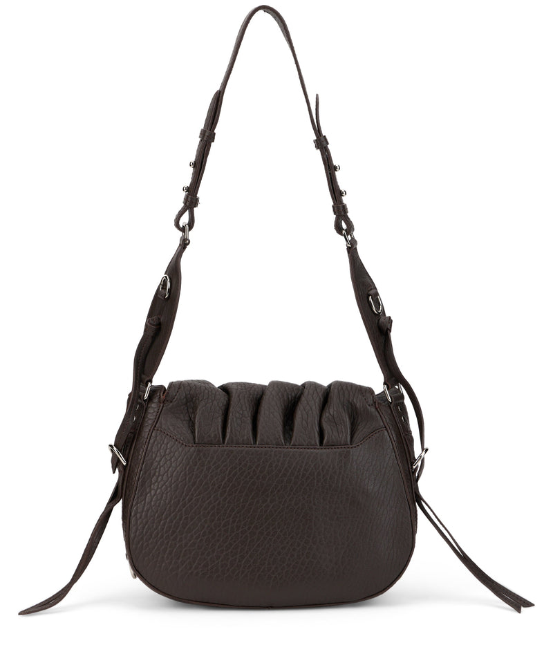 Isabel Marant Shoulder Bag — Brown Lambskin Leather