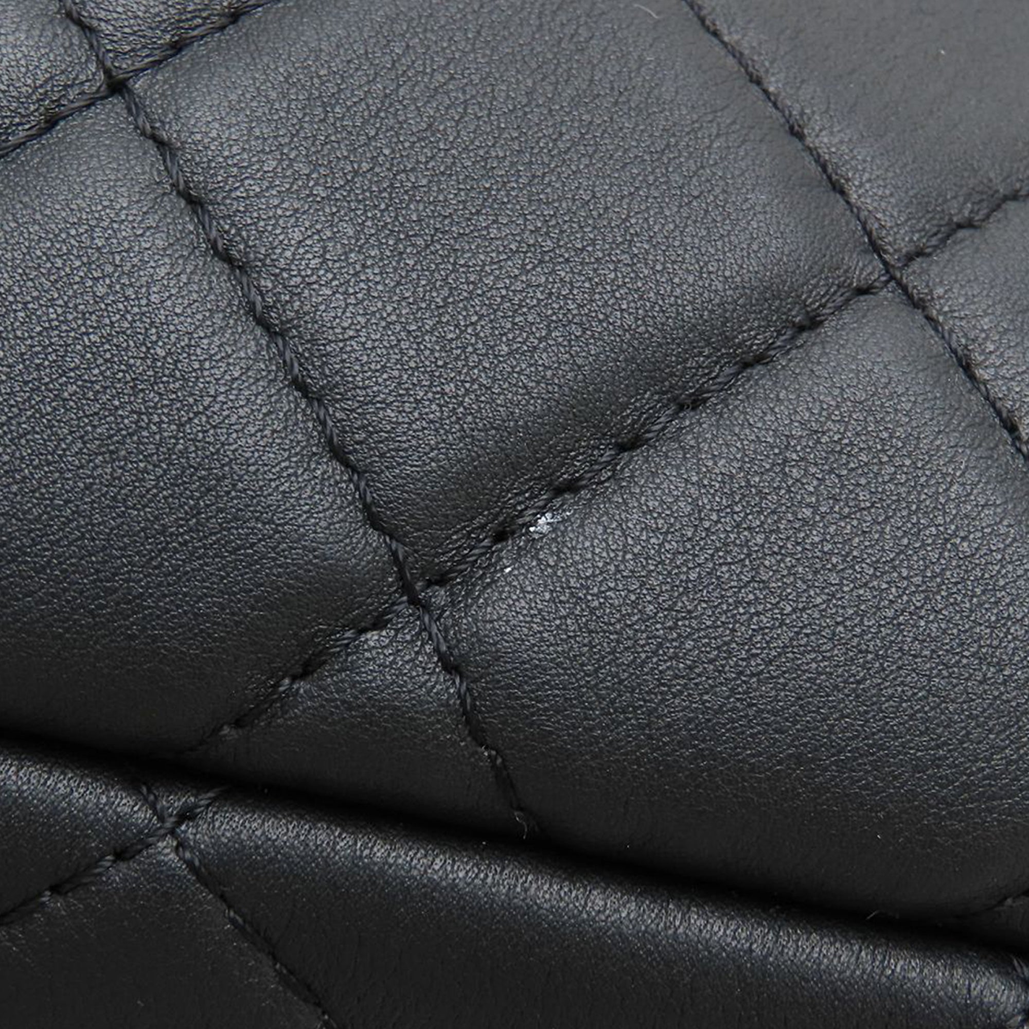 CC Quilted Calfskin Ultra Pocket Shopping Tote - Image 13