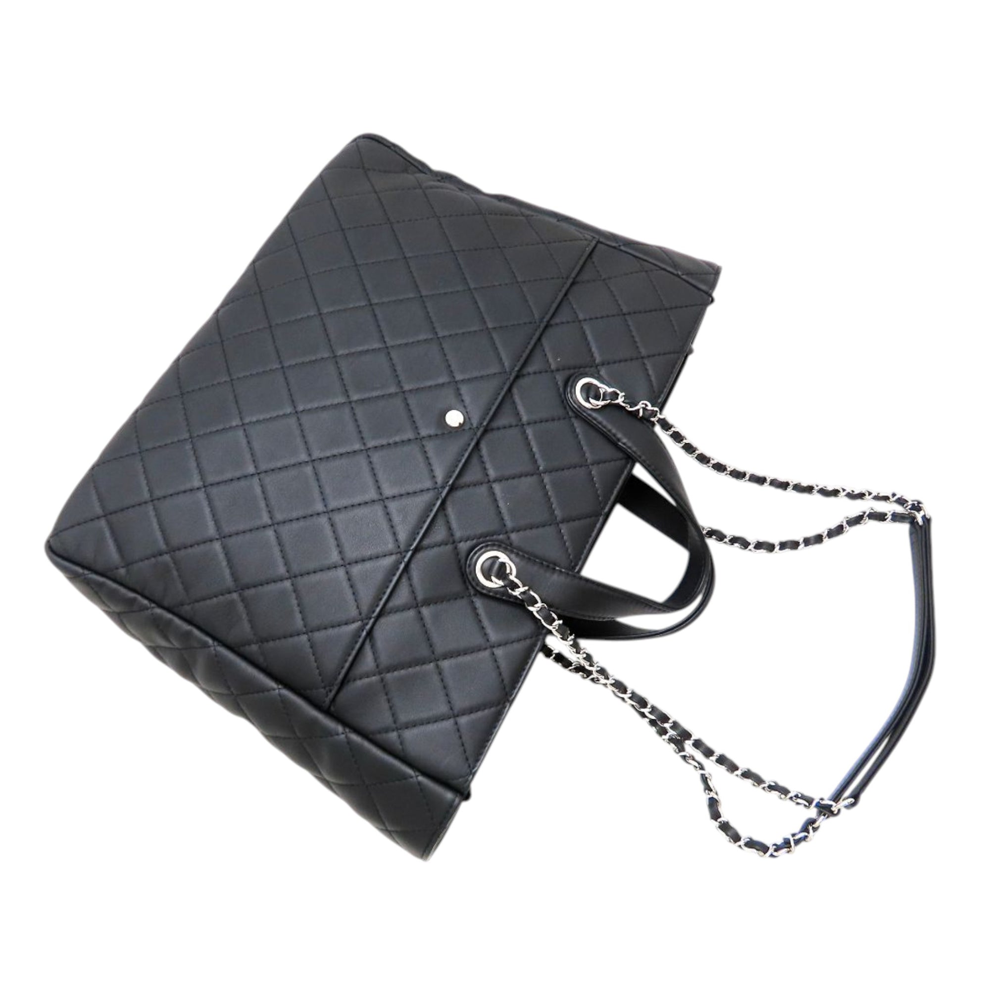 CC Quilted Calfskin Ultra Pocket Shopping Tote - Image 2