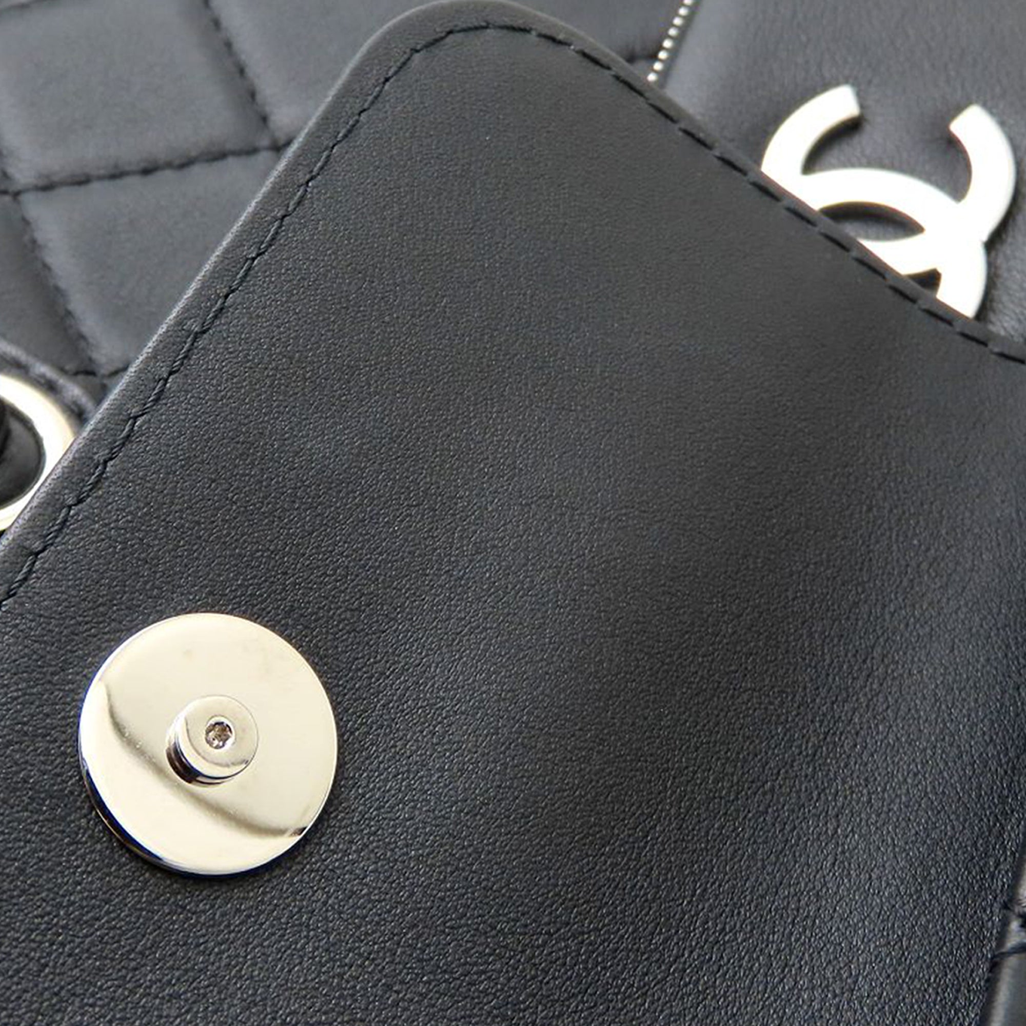 CC Quilted Calfskin Ultra Pocket Shopping Tote - Image 9
