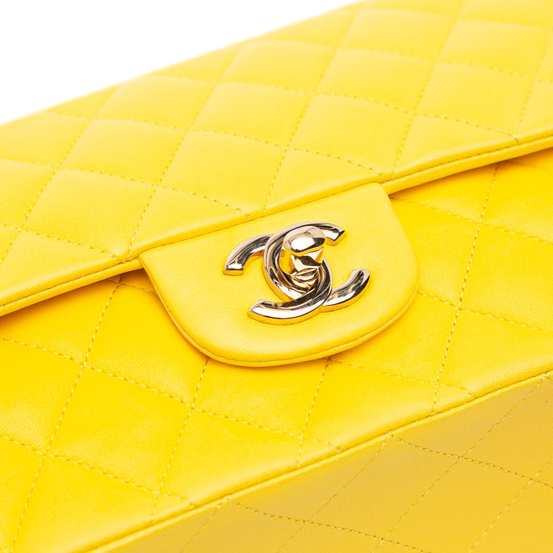 Medium Classic Lambskin Double Flap - Image 9