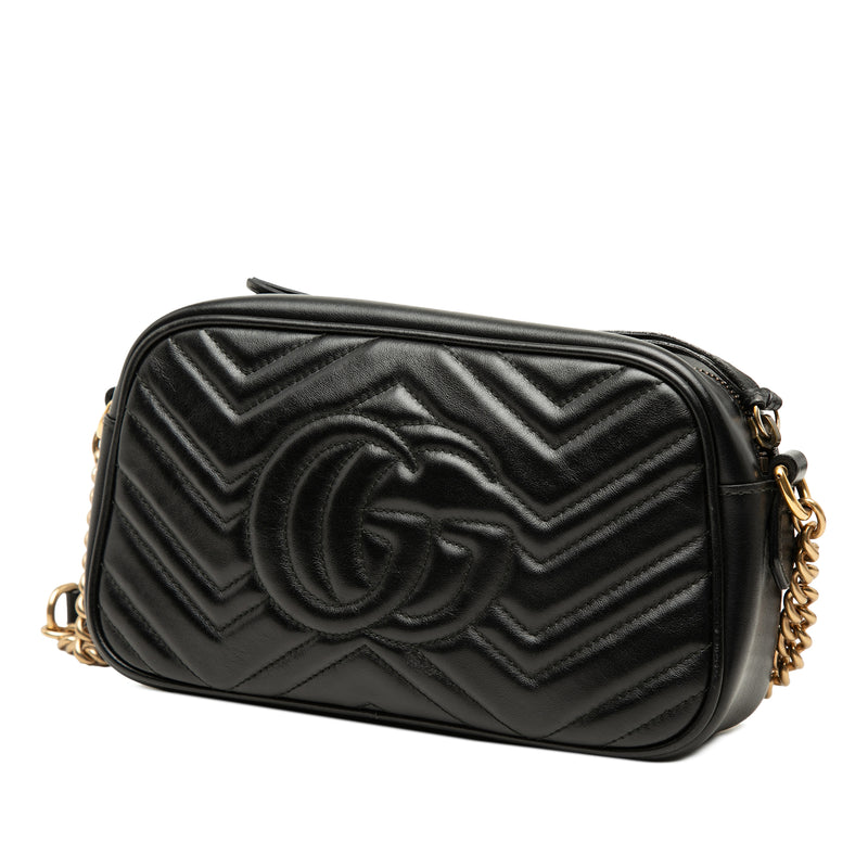 Small GG Marmont Matelasse Calfskin Crossbody - Image 2