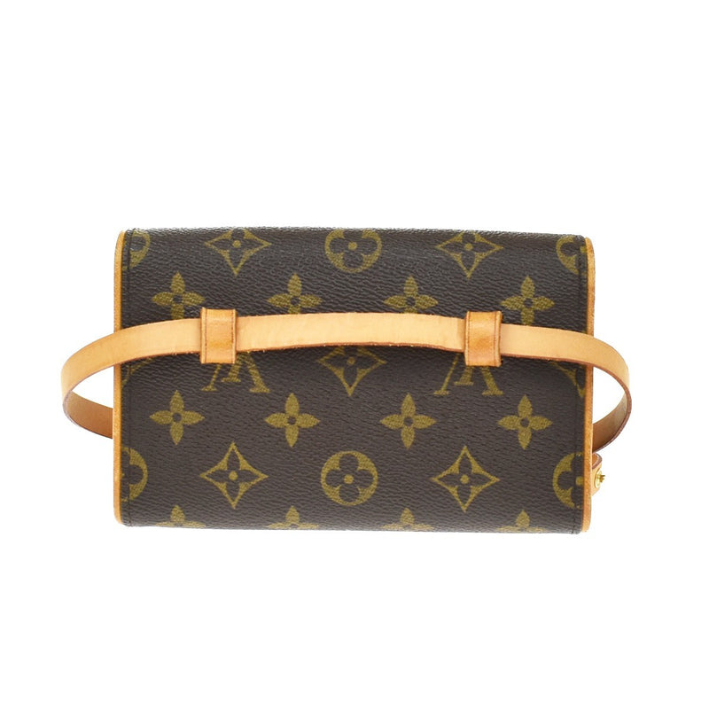Louis Vuitton Florentine Waist Monogram Canvas Brown Bag