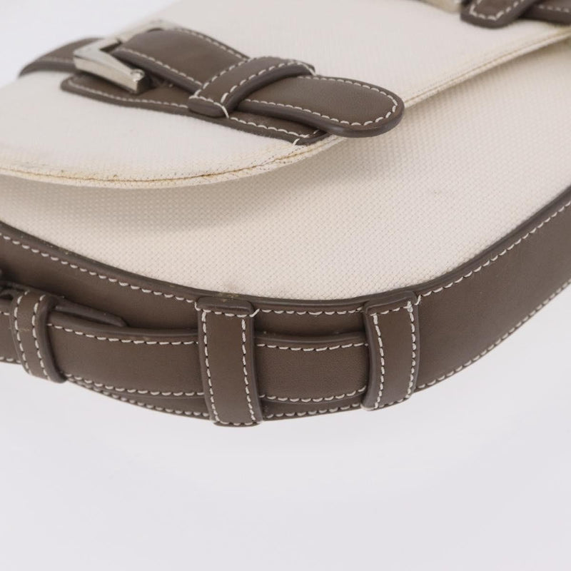 Loewe Shoulder Bag Canvas White