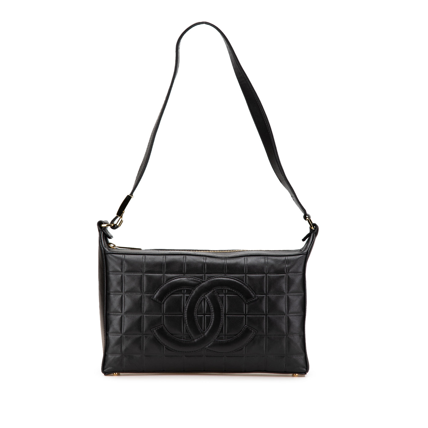 CC Choco Bar Lambskin Shoulder Bag - Image 1