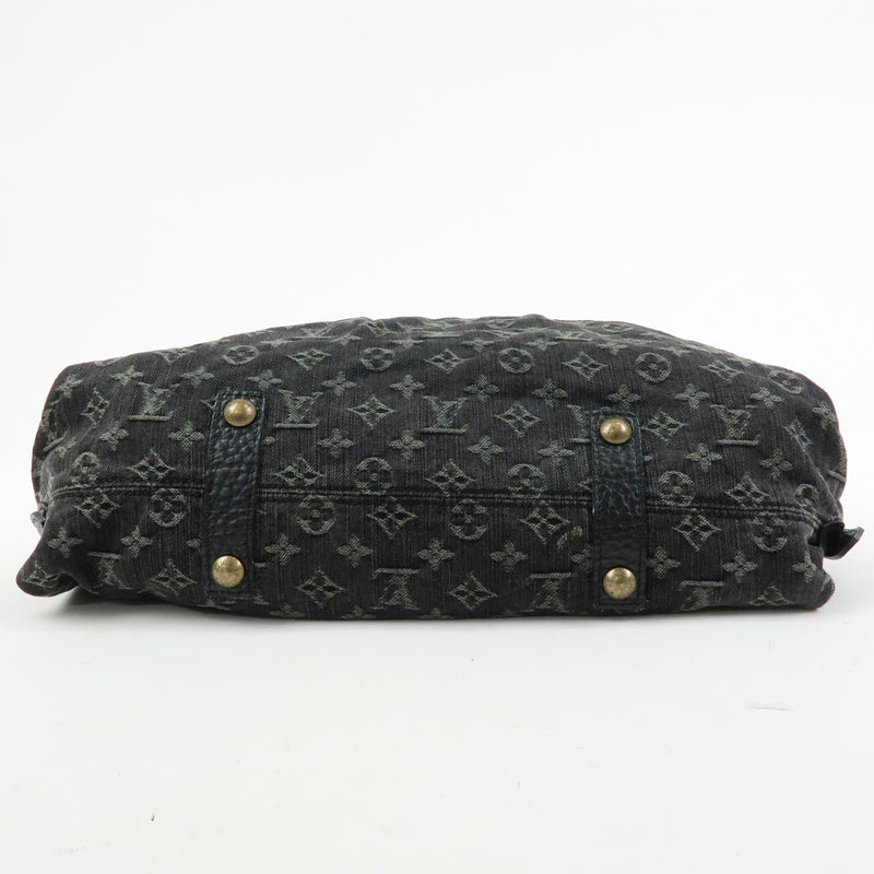 Louis Vuitton Neo Cabby Monogram Denim Black Denim_jeans Bag