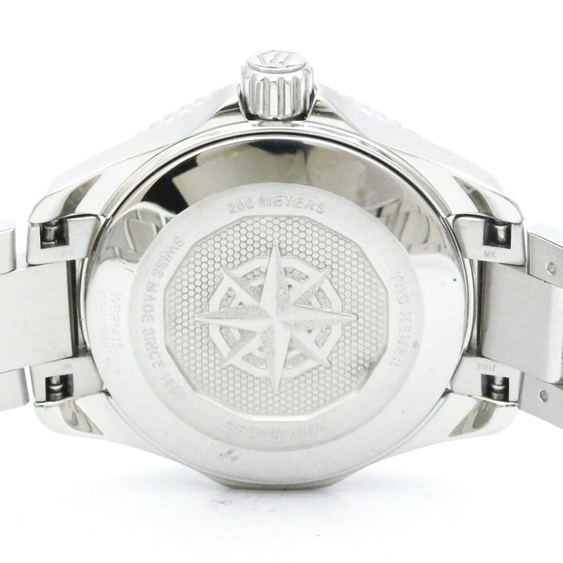 Tag Heuer Aquaracer 200m Quartz Stainless Steel With Diamond Bezel And Markers Mother Of Pearl Watches