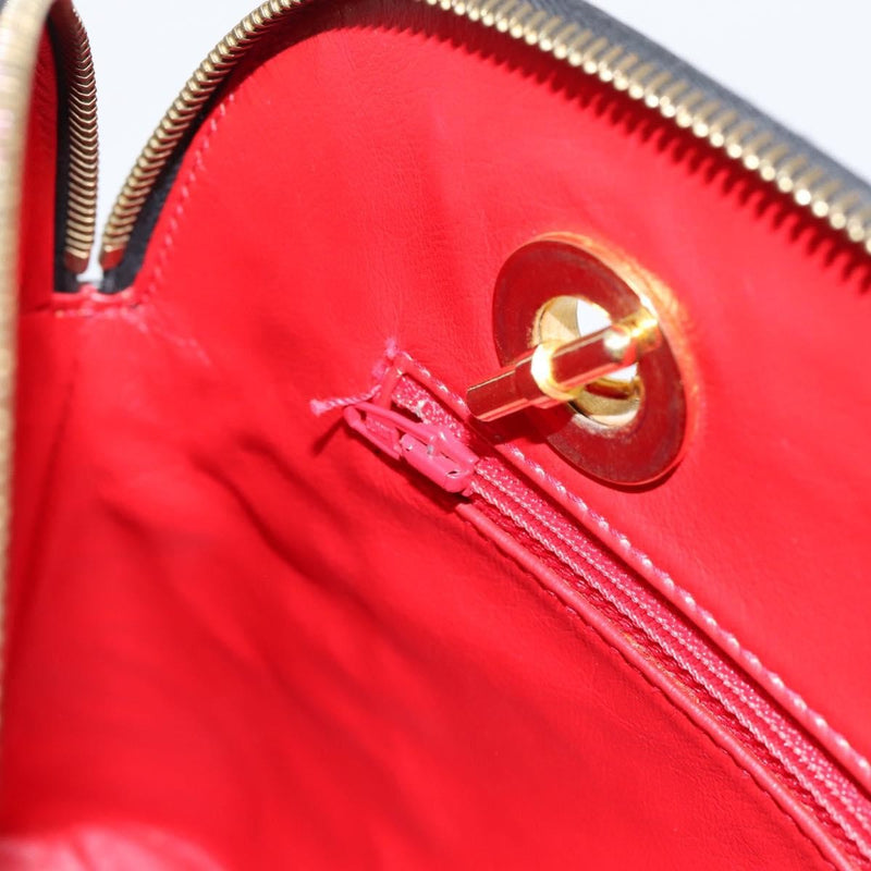 Celine Shoulder Leather Black Bag