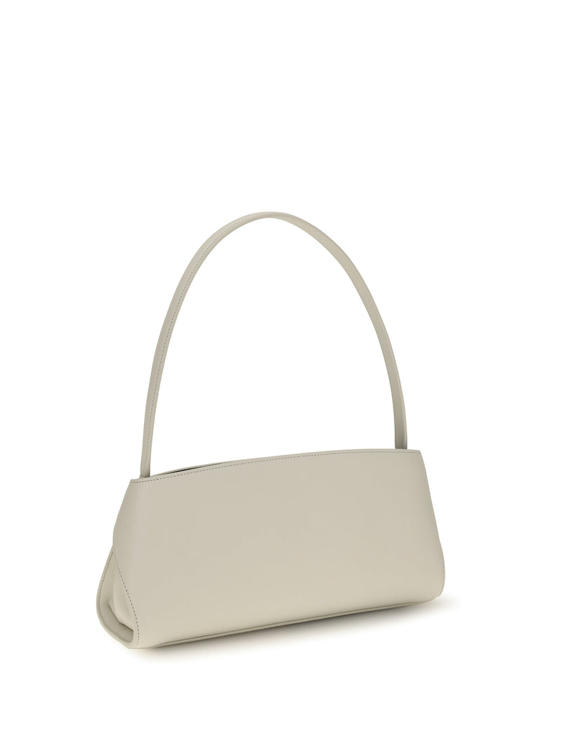 Ferragamo Hug Shoulder Bag — Beige Calf Leather Bos Taurus