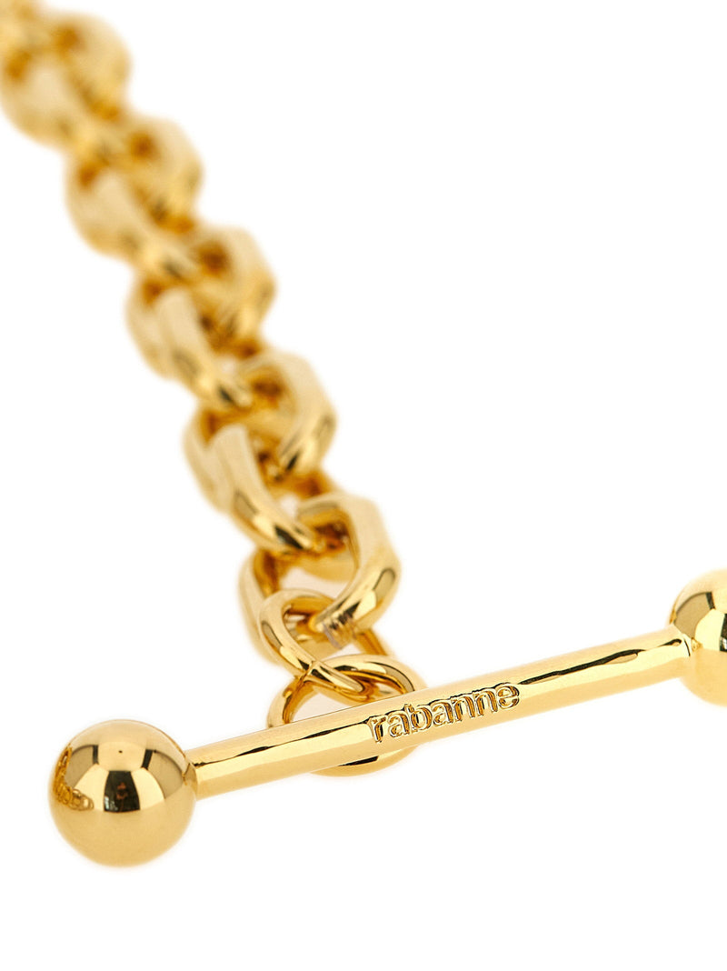 Paco Rabanne Punk Necklace — Gold Gold-plated Aluminium Necklaces