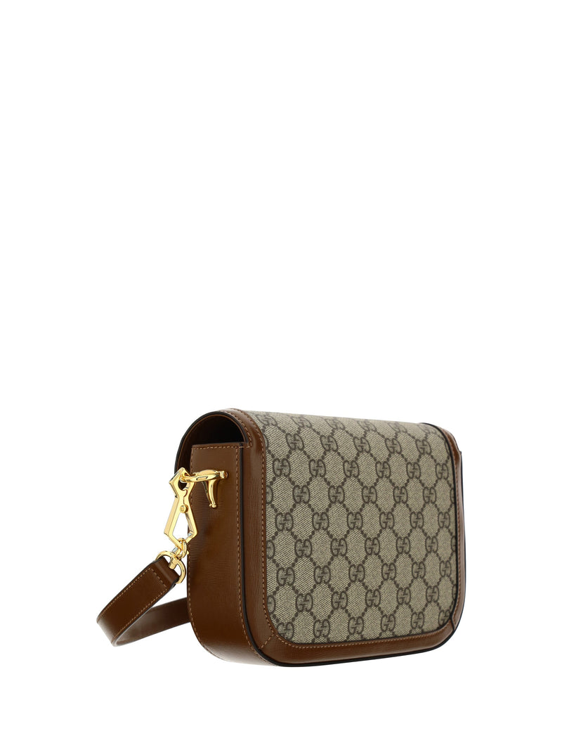 Gucci Shoulder Bag — Brown Polyurethane