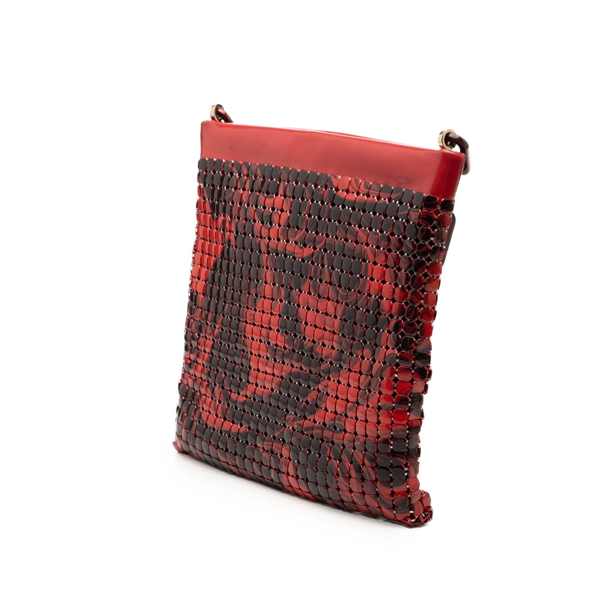 Metal Abstact Lava  Chainmail Shoulder Bag - Image 2