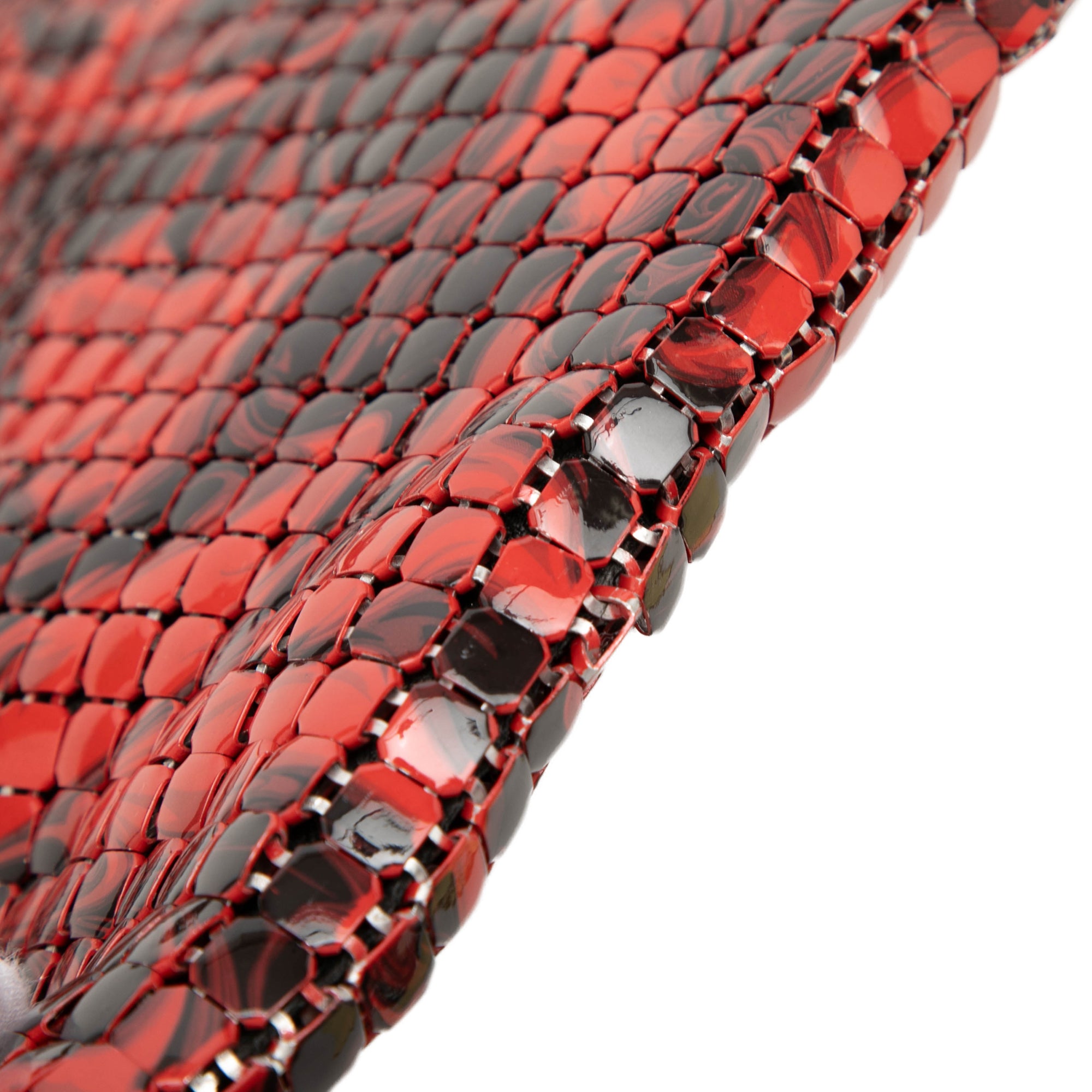 Metal Abstact Lava  Chainmail Shoulder Bag - Image 7