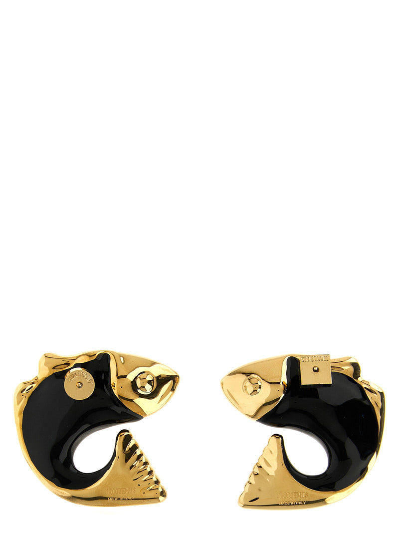 Jacquemus Earrings — Gold Gilded Copper