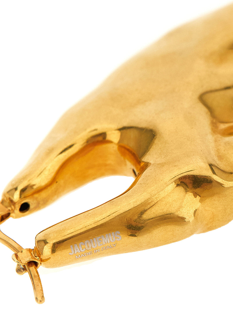 Jacquemus Earrings — Gold