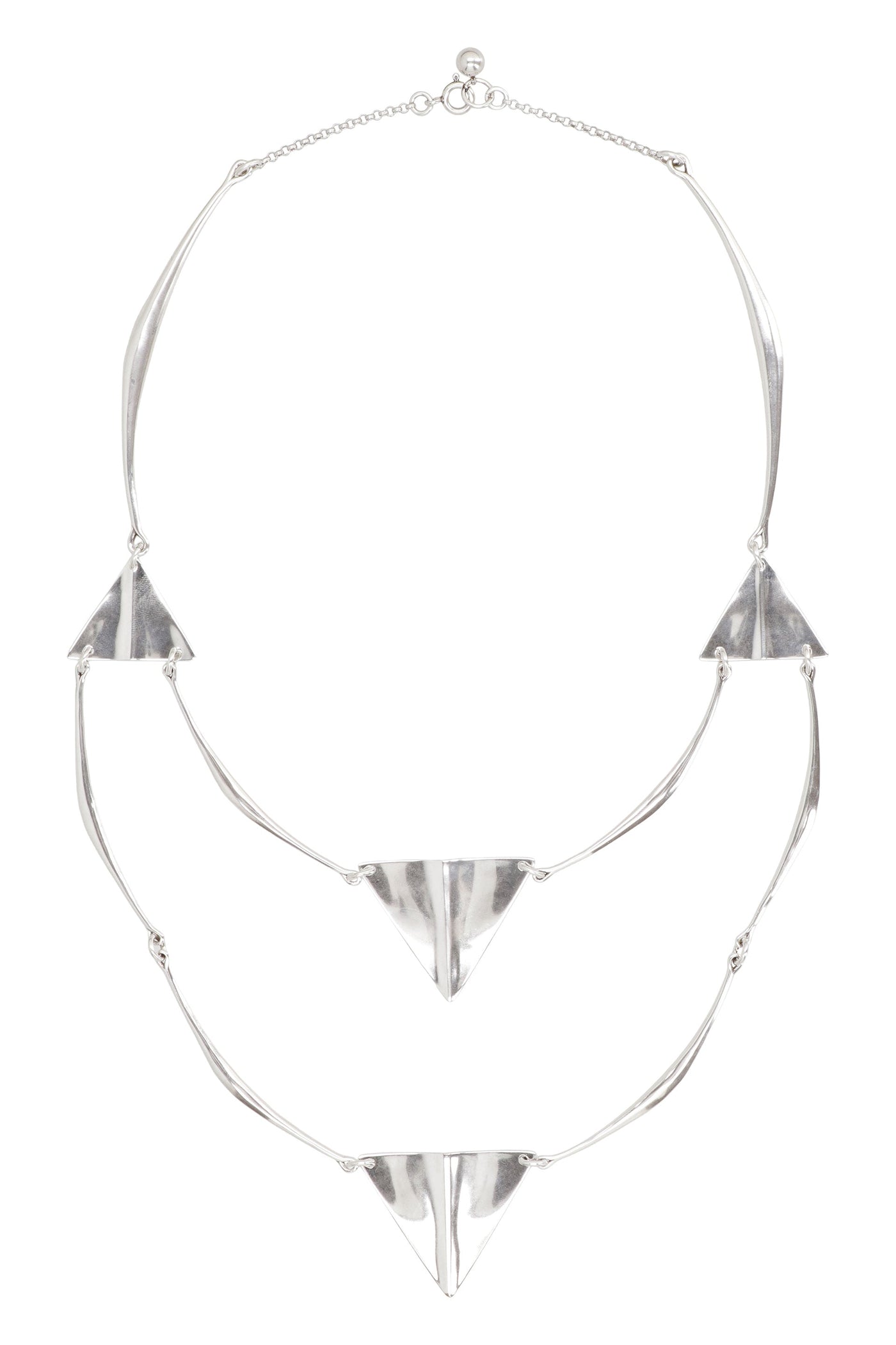 Isabel Marant Blair Necklace — Silver Brass Necklaces