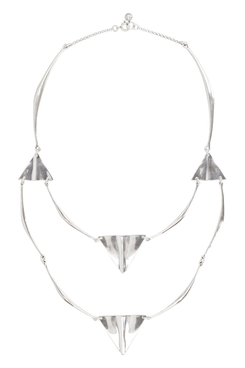 Isabel Marant Blair Necklace — Silver Brass Necklaces