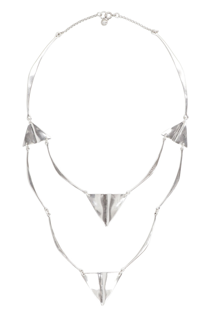 Isabel Marant Blair Necklace — Silver Brass Necklaces
