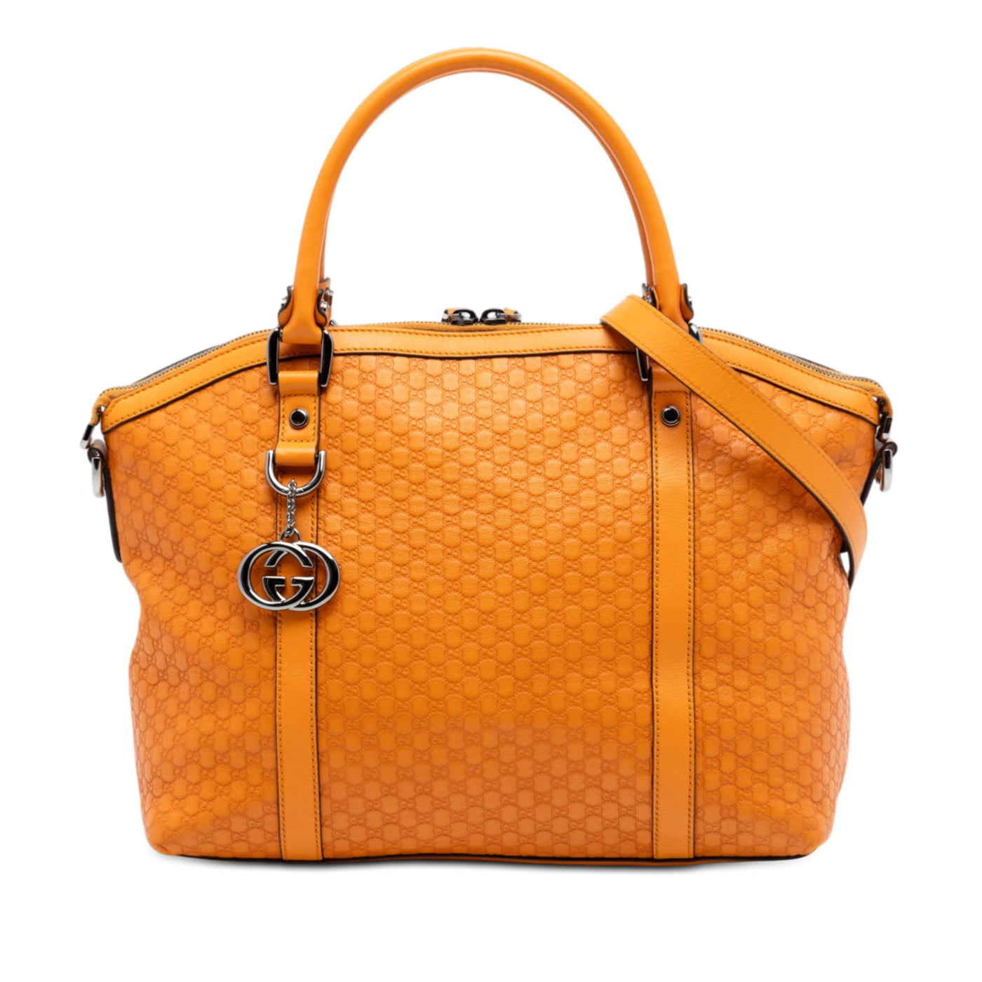 Medium Microguccissima GG Charm Dome Satchel - Image 1