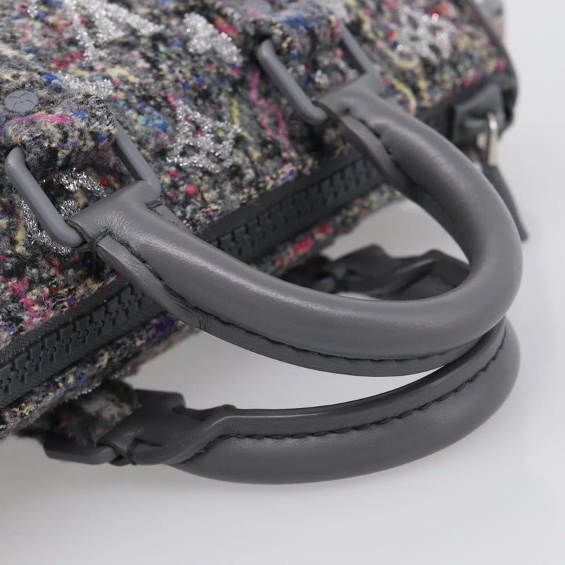 Louis Vuitton Keepall Bandouliere Lv Felt Multicolour Textile Bag