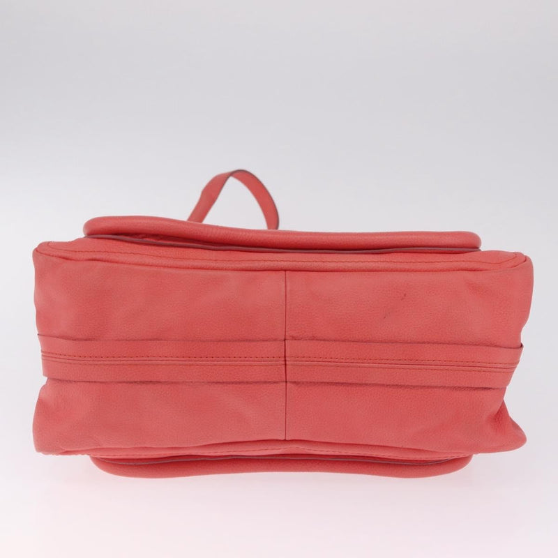 Chloe Paraty Top Handle Leather Pink Bag