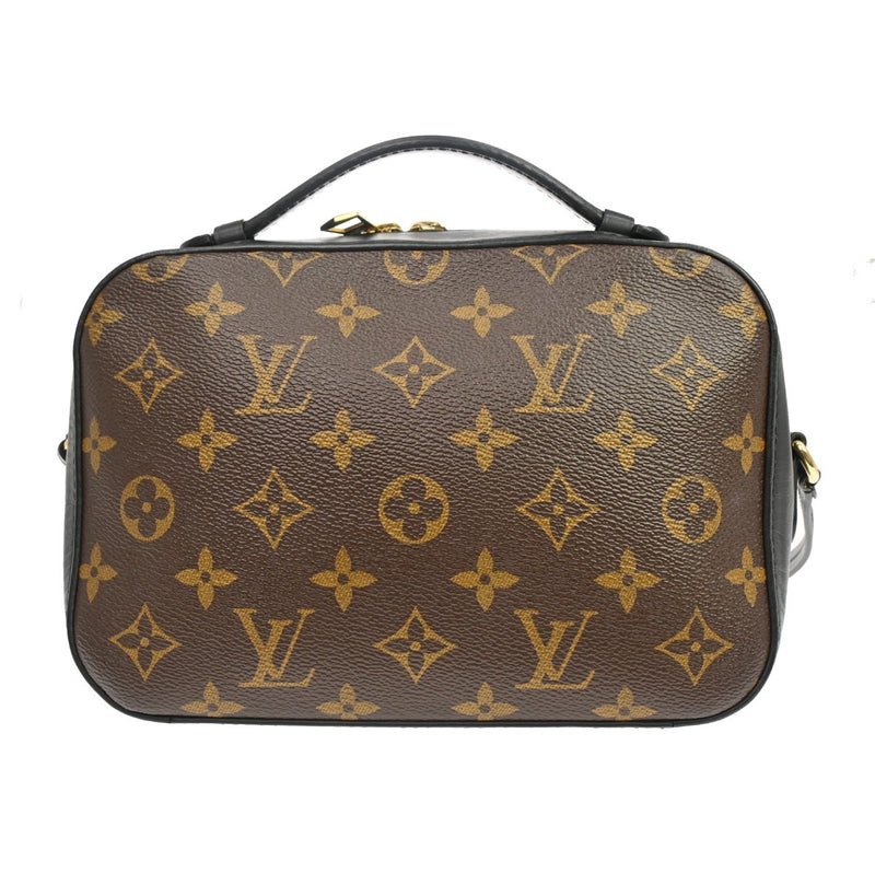 Louis Vuitton Saintonge Monogram Canvas With Leather Brown Bag