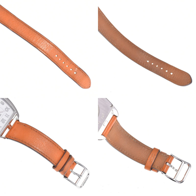 Hermes Cape Cod Quartz Stainless Steel And Leather Watches