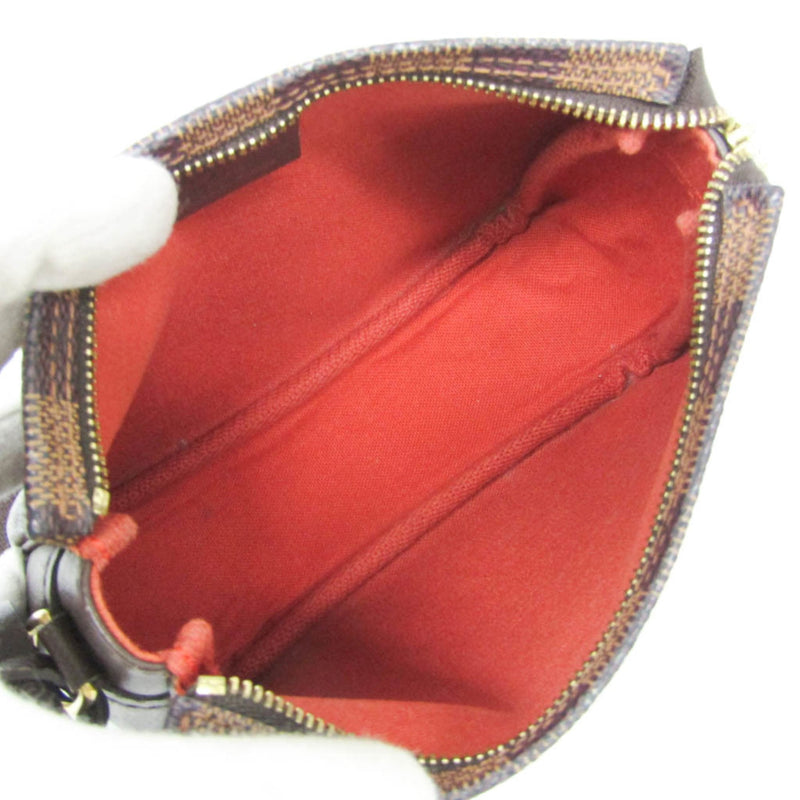 Louis Vuitton Trousse Make Up Damier Brown Canvas Bag