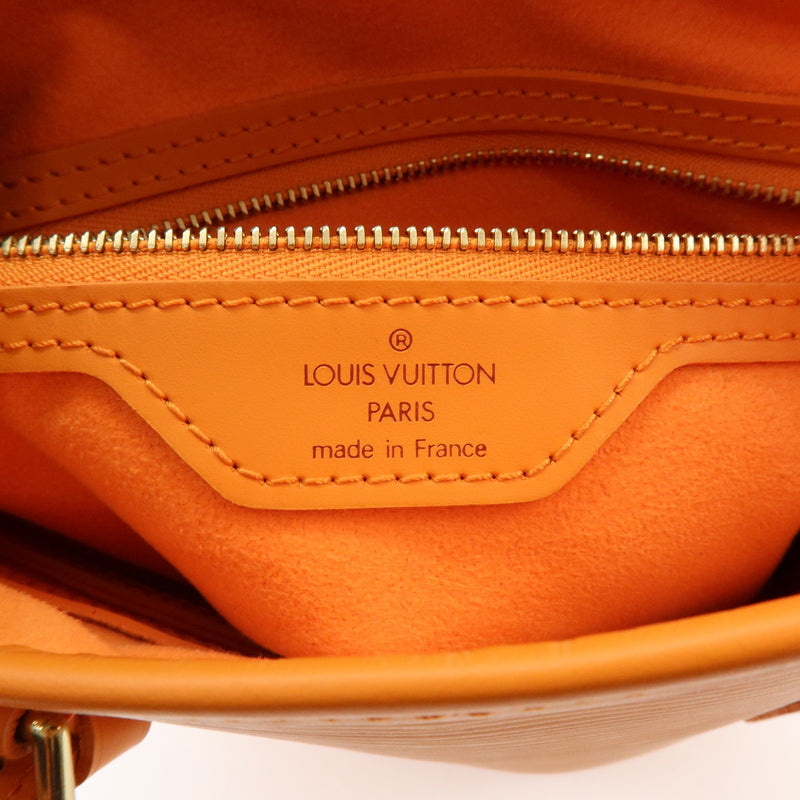 Louis Vuitton Petit Bucket Epi Leather Orange Bag
