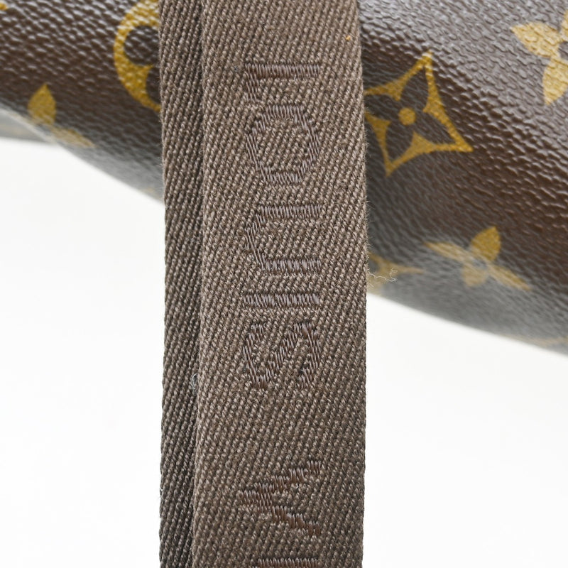 Louis Vuitton Trotteur Beaubourg Monogram Canvas Brown Bag