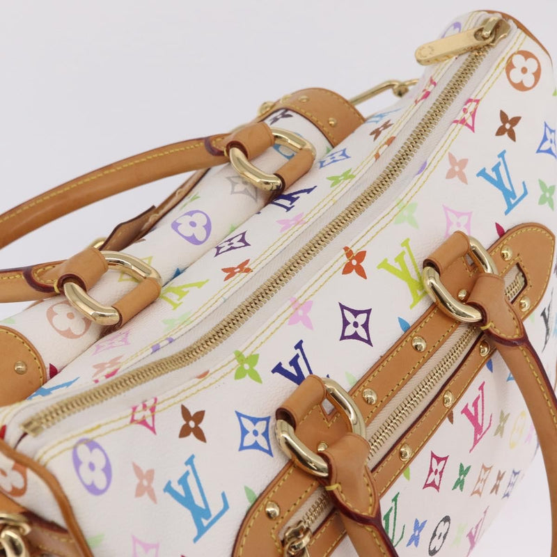 Louis Vuitton Rita Monogram Multicolor White Canvas Bag