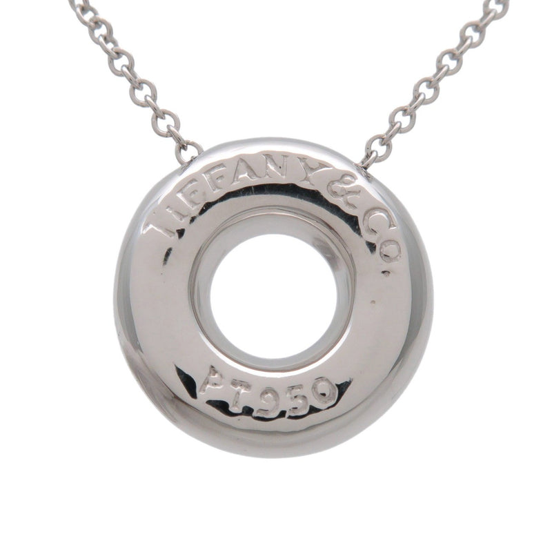 Tiffany & Co. Etoile Circle Donut Pendant Platinum With Diamonds Silver Bijoux