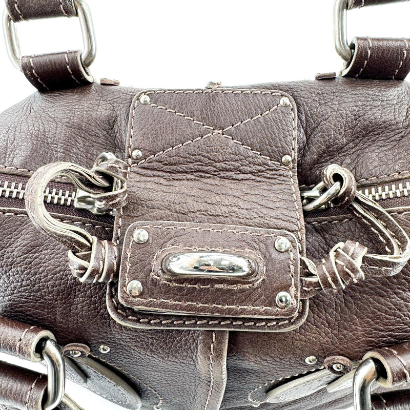 Chloe Paddington Leather Brown Bag