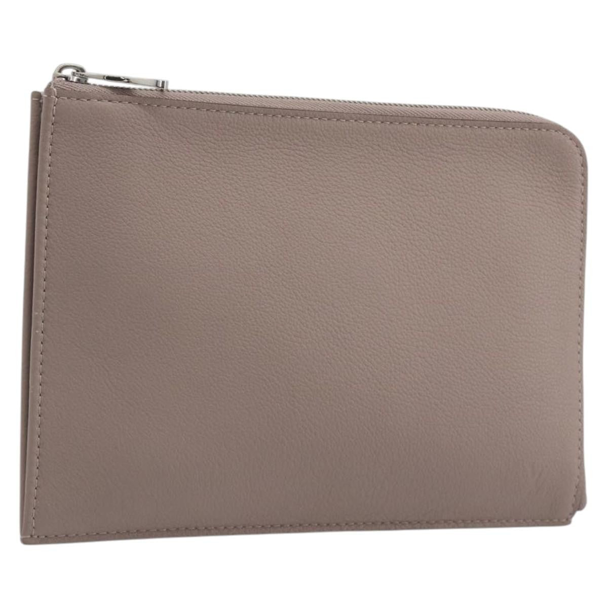 Louis Vuitton Zip Around Pochette Jour Leather Beige Bag