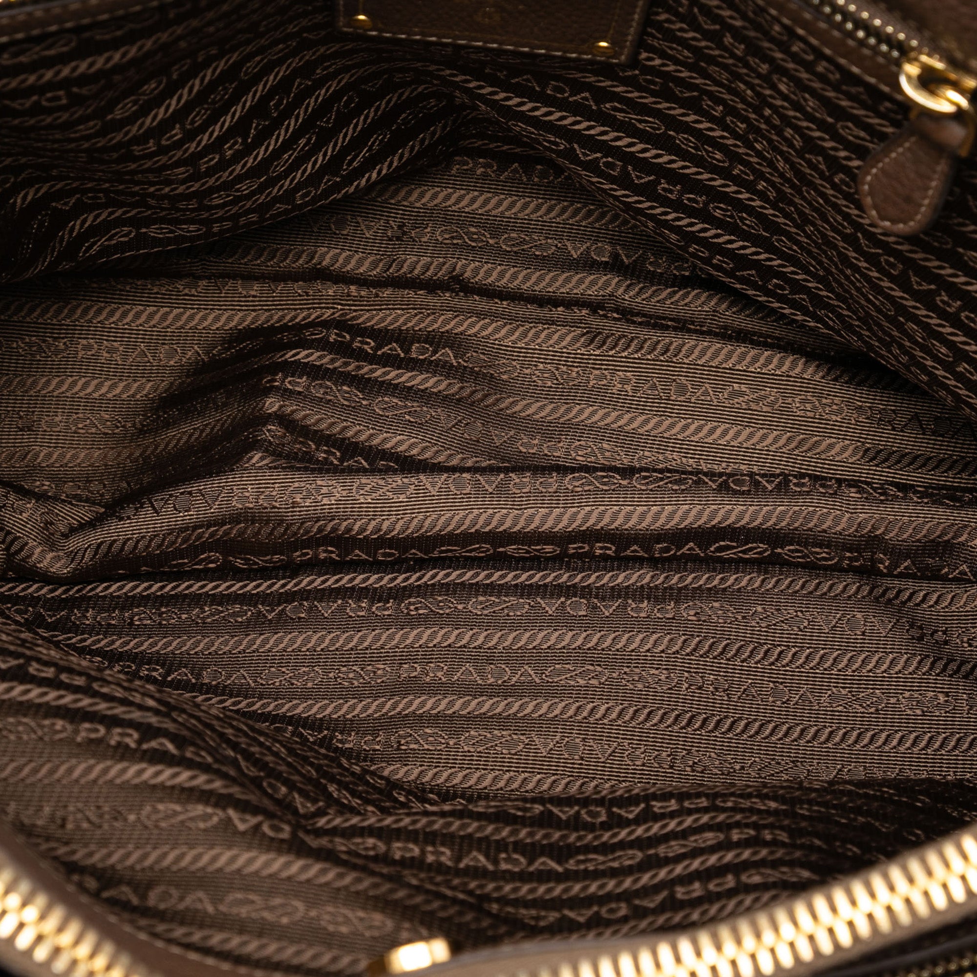Vitello Daino Trimmed Tessuto Satchel - Image 4