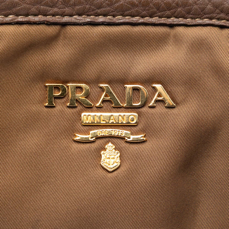 Vitello Daino Trimmed Tessuto Satchel - Image 5